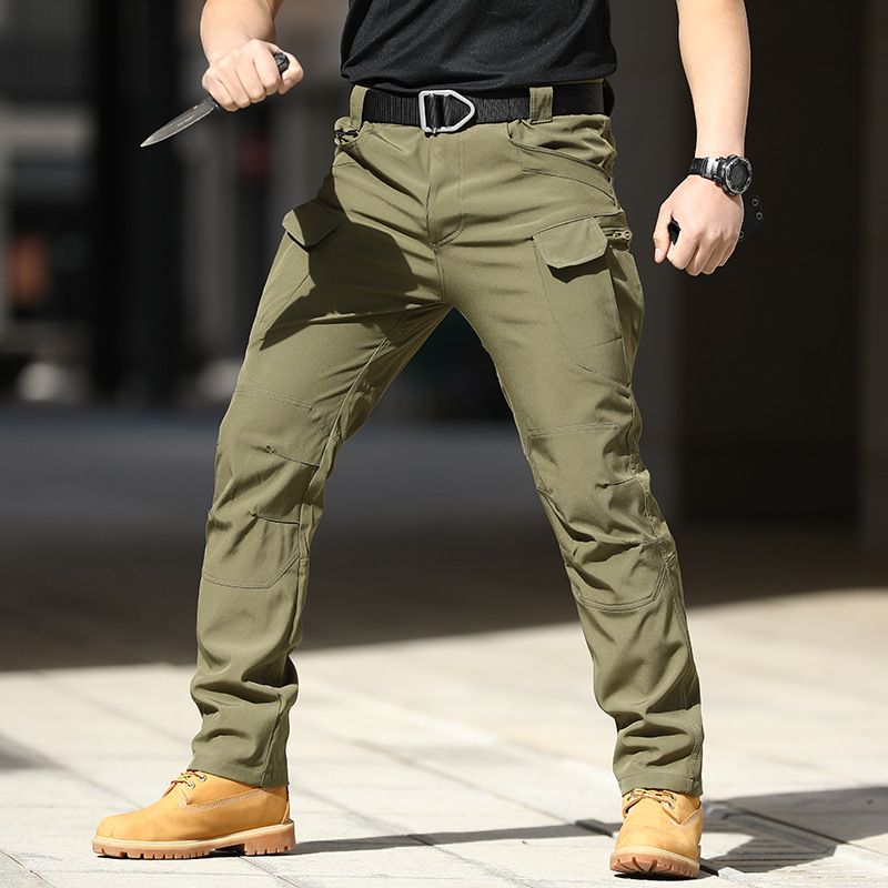 Taktische Hosen für Herrenbekleidung, lange Hosen für Militärbegeisterte, Outdoor-Trainingshosen, Softshell-Wanderhosen für Frühling und Herbst, verschleißfest_voghion.com
