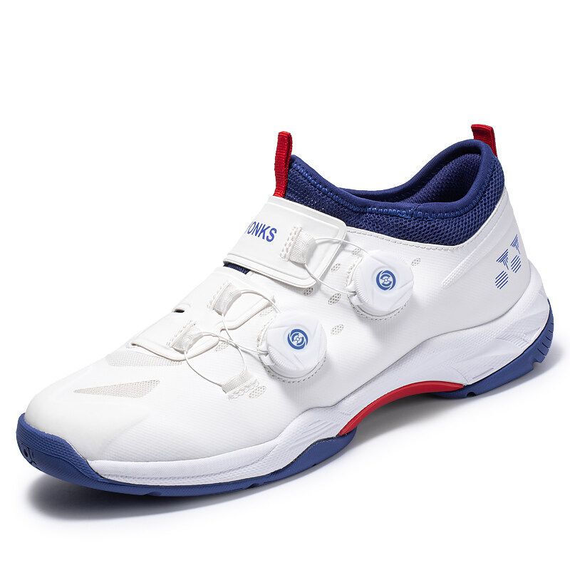 Badmintonschoenen heren nieuwe dames professionele antislip slijtvaste ademende roterende knoppen_voghion.com
