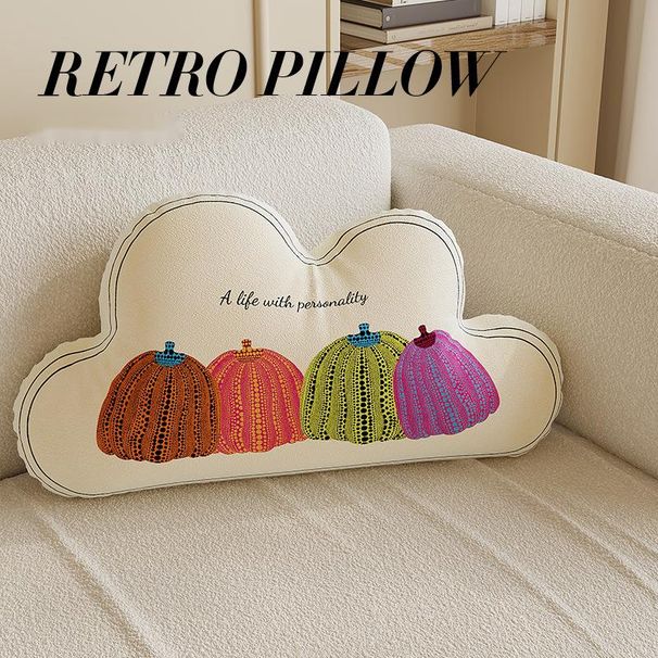 Cartoon Simple Irregular Cloud For Living Sofa Backrest, Study Room Decoration Pillow, Bedroom Bay Window Cushion With_voghion.com