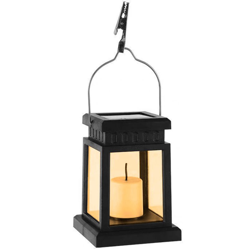 Solar Palace Lantern Garden Lamp Solar LED Candle Light Floor Light Outdoor Camping Lantern Lawn Garden Decor Christmas Decor_voghion.com