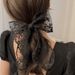 Bow Hair Clip Pits valge vibu hobusesaba klamber juuksetüdruk lihtne temperament juuksenõel väike aroom stiilis juukseaksessuaarid naiste Interneti-kuulsus_voghion.com