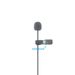 Microfono a condensatore HIXMAN Black LM2-SR OmniDirectiona Lav Lavalier Lapel per Sennheiser Evolution G1 G2 G3 G4 Wireless_voghion.com