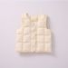 Children's Down Jacket Vest Thin Boys And Girls 90 White Duck Down Baby Down Vest 0 3 6 Years Old_voghion.com