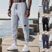 Men's Slim-Fit Fleece Jogger Pants - Winter Thermal Tapered Sweatpants With Drawstring For Gym & Casual (4 Colors, XS-XXL)_voghion.com