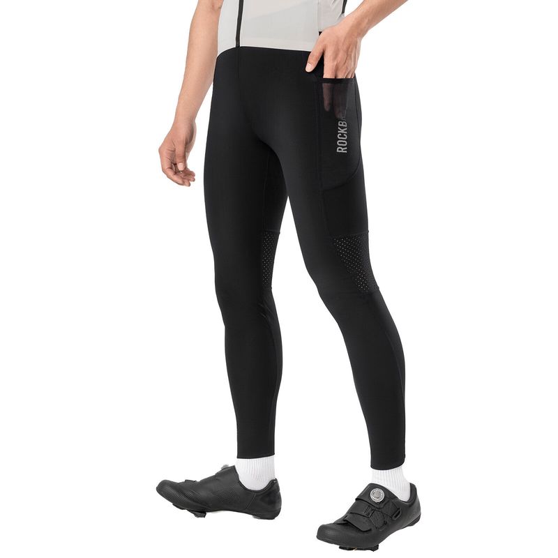ROCKBROS Pantaloncini da ciclismo lunghi multifunzionali da uomo Pantaloncini da ciclismo aderenti Euro M-3XL_voghion.com