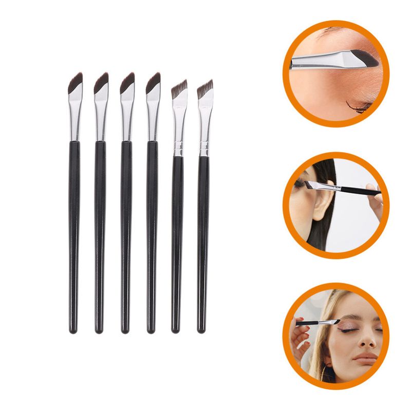 1 Set Fine Angled Eyeliner Eyeliner Applicator Eye Liner Brush Cosmetic_voghion.com