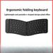 Folding Bluetooth Keyboard Wireless Ultra-thin Silent Tablet Notebook Portable Mini Special-shaped Ergonomic Office_voghion.com