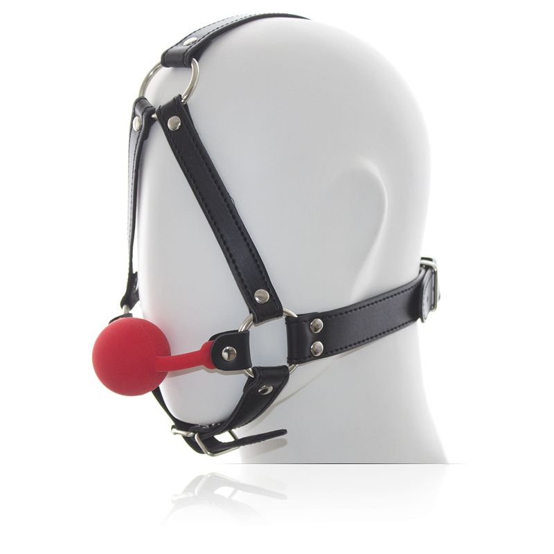 Sex Produkte Solide Mund Plug Spielzeug Für Erwachsene Mund Ball Runde Leder Silikon Spielzeug Mund Plug Flirten_voghion.com