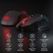 Souris de jeu sans fil Redragon M690 PRO 8 000 DPI, filaire, à tir rapide, 8 boutons rotatifs, pour PC/ordinateur portable, noir/blanc_voghion.com