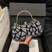 Sequin Evening Patchwork Round Handbag With Shell Clasp 2025 New Trendy Chain Crossbody Small Bag_voghion.com