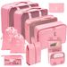 Storage Bags Travel Eight Piece Suit Clothes Shoes Cosmetic Toiletries Luggage Bag_voghion.com