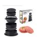 Stampo per hamburger rotondo ispessito, manuale per la casa, utensile da cucina_voghion.com