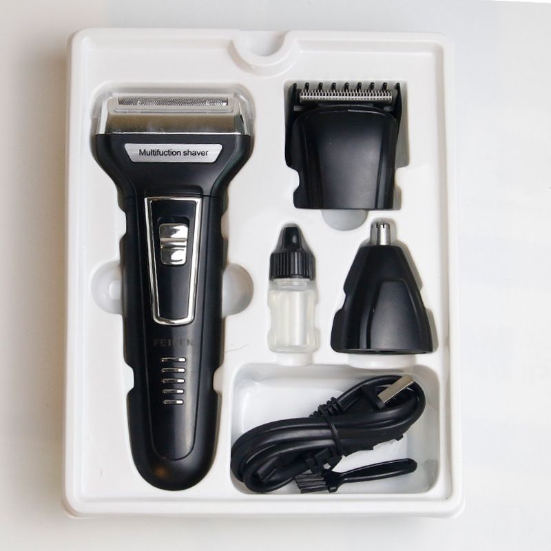 4D FlexBall Electric Shaver For Men – Dual Battery, Waterproof & Hypoallergenic Blades With Precision Trimmer_voghion.com
