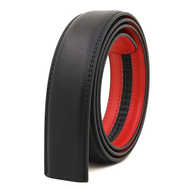 HOT Ανδρικό Αυτόματο Σώμα 3.5CM Γνήσιο Δέρμα Χωρίς Αγκράφα, Υψηλής Ποιότητας Ανταλλακτική Ζώνη_voghion.com