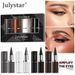 Set di eyeliner in gel a 4 tonalità più venduto: eyeliner opaco naturale ultra-nero, a lunga tenuta, impermeabile e ad asciugatura rapida._voghion.com