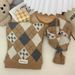 2024 New Dog Brown Scarf Teddy Bichon Schnauzer French Bulldog Cat Pet Autumn Winter Warm Warmer Neck Cover_voghion.com