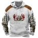 Printed Hoodie Men's 3D Hooded Sweatshirt With Drawstring And Pocket_voghion.com