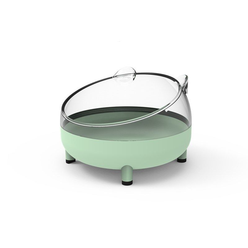 Bol ceramic din oțel inoxidabil cu dublă utilizare pentru hrană pentru animale de companie, pisici, câini, orez_voghion.com