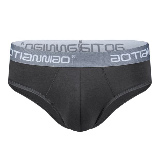 Meeste aluspesu elastne suur Seksikas Modal hingavad püksid Mugavad hingavad keskmise vöökohaga meeste pükste hulgimüük_voghion.com