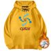 2022 World Cup Football Hoodie With Plush Autumn And Winter Loose Fashion Label_voghion.com