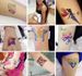 24 colores 125 plantillas de tatuajes Flash Diamond Glitter Flash Powder para tatuajes temporales para niños Herramientas de arte para pintar el cuerpo y la cara_voghion.com