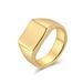 Anello in acciaio al tungsteno liscio geometrico semplice stile freddo INS anello da uomo in oro al tungsteno di qualità gioielli in tungsteno Anello in tungsteno_voghion.com