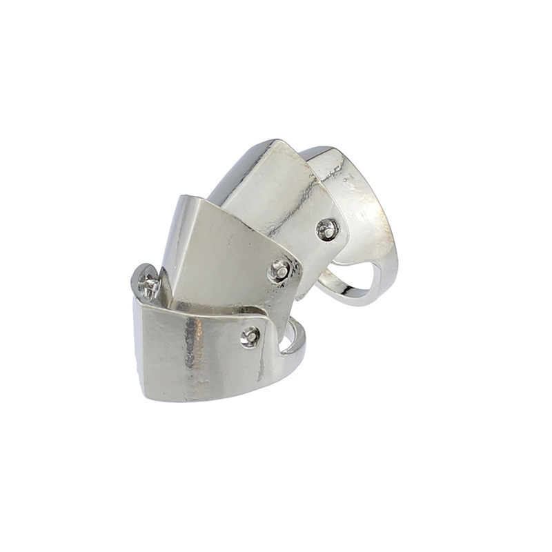 Anime Oosaki Nana Same Scroll Joint Armor Ring Punk Gothic Rock Metal Knuckle Fingerringe für Frauen NANA Schmuck_voghion.com