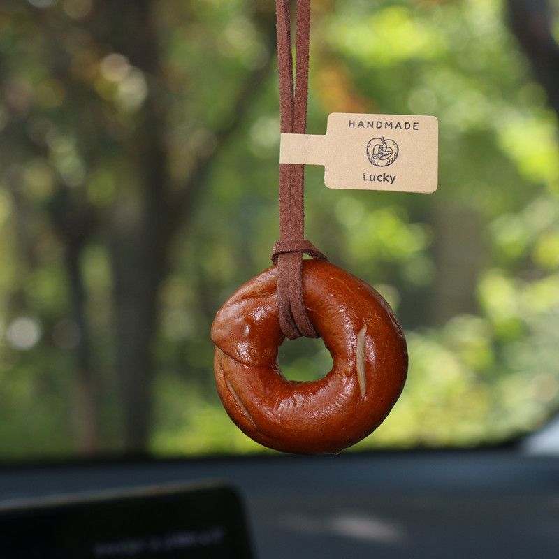 Pâine alcalină realizată manual pandantive mașini pandantive oglindă retrovizoare ornamente auto personalitate creativă_voghion.com
