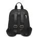 Simple Black Large Capacity Backpack Womens Travel Bag Solid Harajuku Student Oxford Unisex 250408l_voghion.com