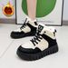 Platform snow boots women's shoes new winter high-top velvet warm dad shoes versatile casual snow boots_voghion.com