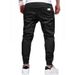 Neue Cargohose Für Herren, Lockere, Gerade Sportbekleidung, Einfarbige Jogginghose, Große Jogger, Gewebte Hose, Lässige Herrenhose_voghion.com
