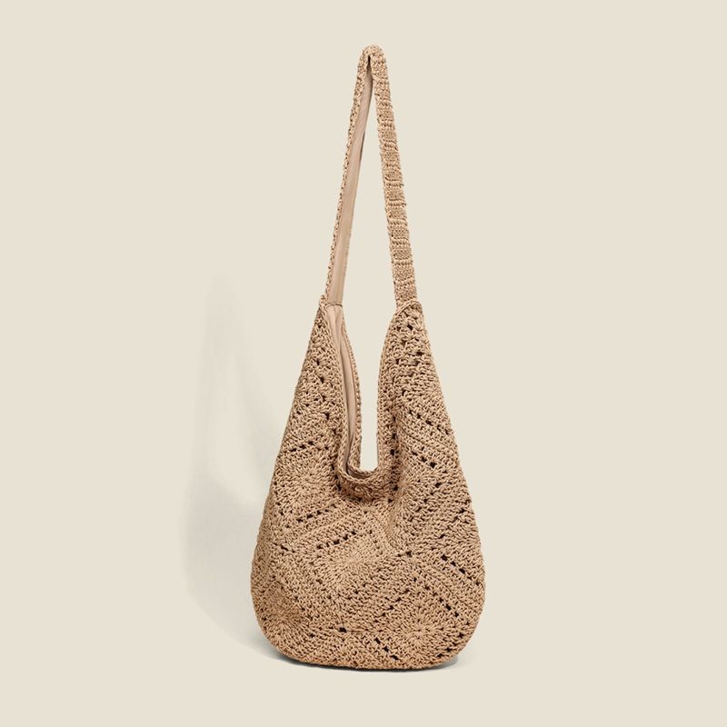 2025 Sommer im neuen Stil Handheld Unterarm Freizeit Weben große Kapazität Tasche_voghion.com