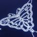 rhinestone waist chain Women's body chain set butterfly insect Element nightclub chain_voghion.com