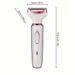 4-in-1 Painless Electric Epilator Trimmer For Face Body Bikini Nose Legs_voghion.com