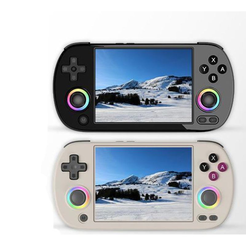 Ambernik RG40XXH Horizontal Version Lightweight Open Source Dual Joystick Ambient Light Handheld Game Console 2024_voghion.com