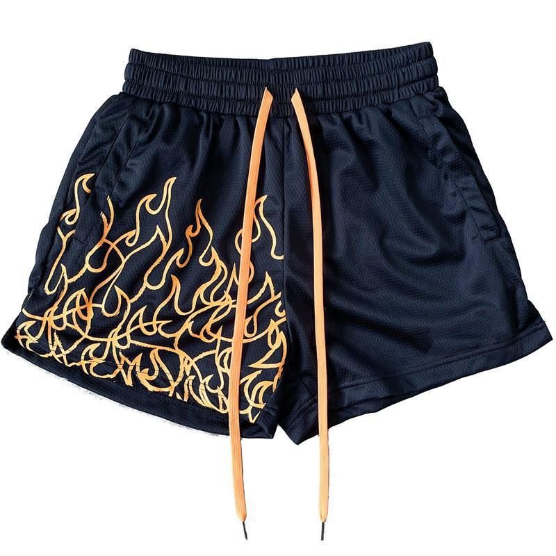 Teenager und jungs junge männer mesh sport herren fitness shorts Gym lauf training schnell trocknend atmungsaktiv fitness shorts_voghion.com