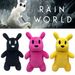 White World Slug Rain Cat Plush Toy Stuffed Animal Gift For Kids_voghion.com