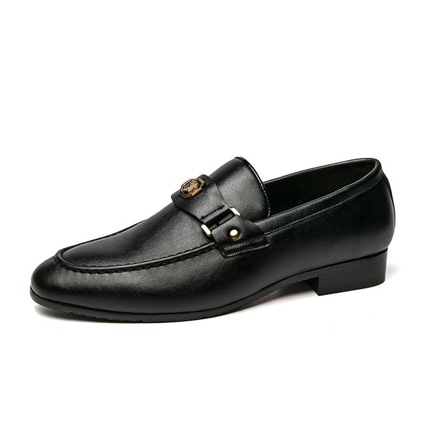 Men's Slip-On Loafers – Business Casual Shoes With Memory Foam (3 Colors/Up To EU 48)_voghion.com