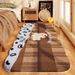 Maillard-Inspired Plush Bedside Rug – Ultra-Soft Kids & Nursery Runner With Non-Slip Backing (Custom Sizes, Machine Washable, Animal Prints)_voghion.com
