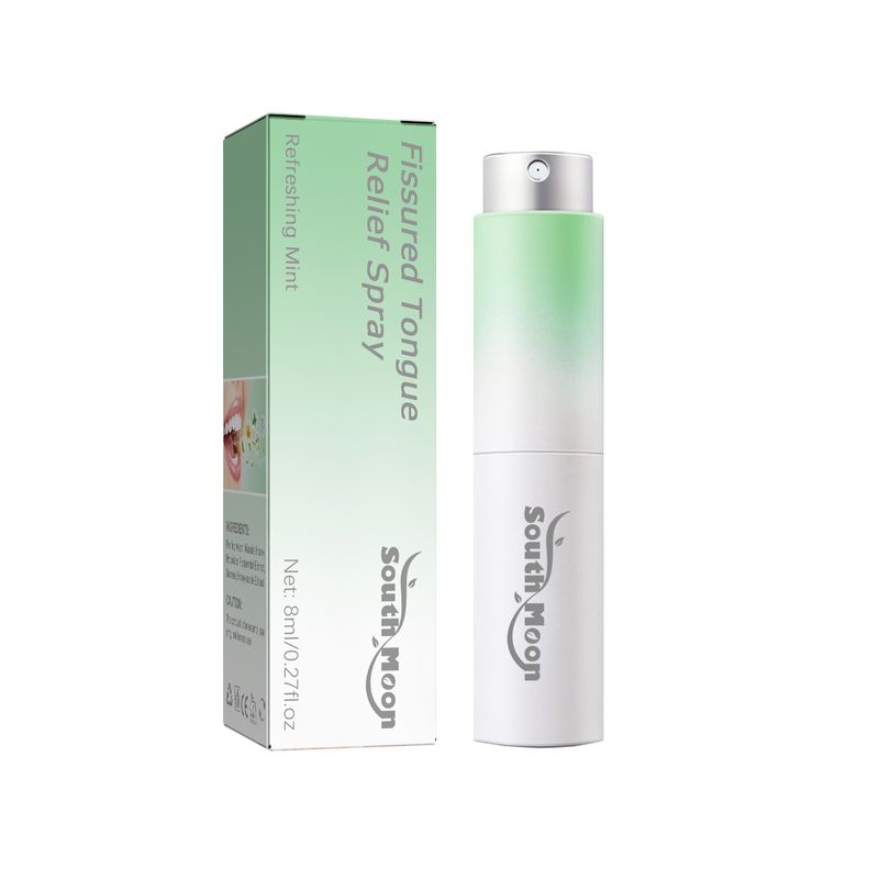 Moon Cracked South Tongue Lindra spray Sprucken tunga Lukt Frisk andedräkt Lukt Eliminera oral spray_voghion.com