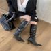 Hochhackige, spitze Western-Cowboystiefel für Damen – Sommerstiefel_voghion.com