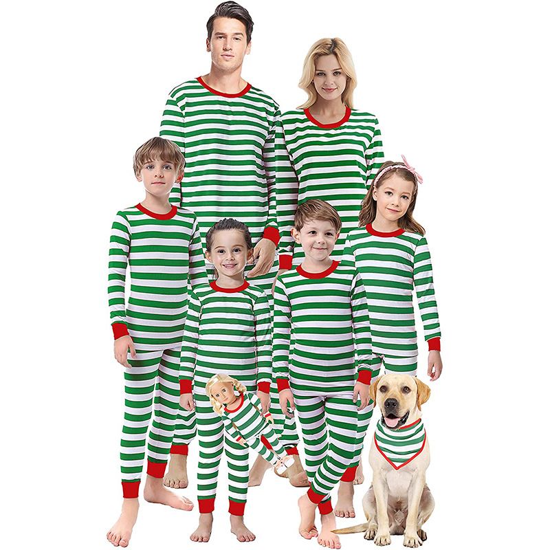 Jul Familie pyjamas med print af familiekjole_voghion.com