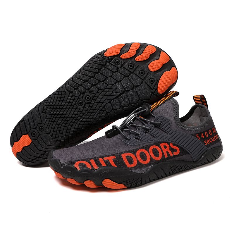 Green Five-Fingers Barefoot Shoes Man Size 35-46 Upstream Women's Water Shoes Summer Non-Slip Outdoor Fishing Shoes Men Sneakers_voghion.com