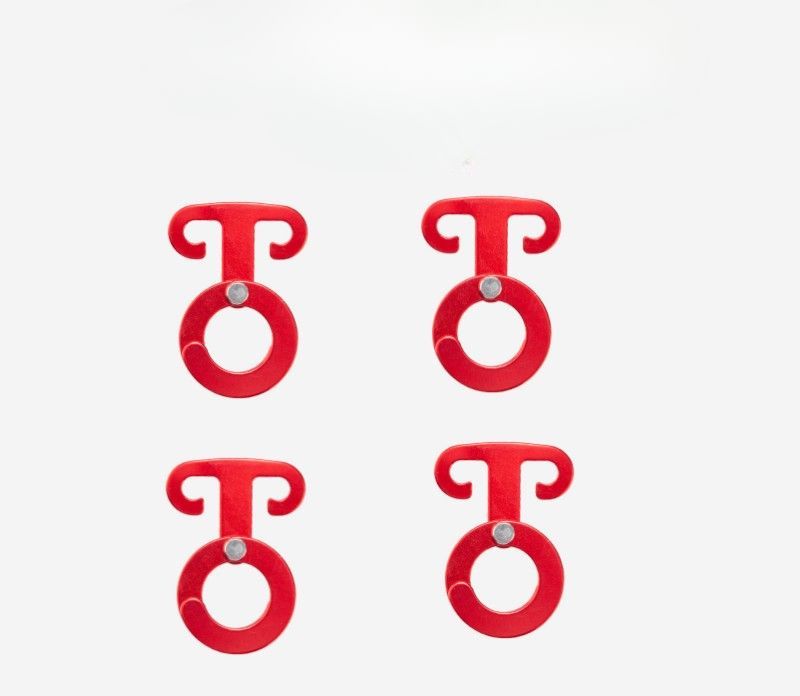 Aluminum Alloy New Quick Release Camping Wind Rope Claw Self-locking Hook Round Automatic Closure O-ring Buckle_voghion.com