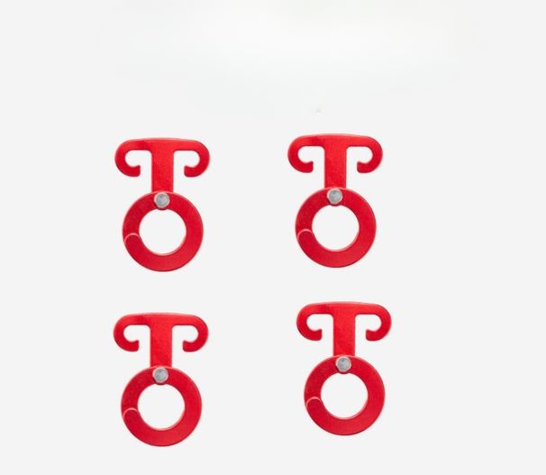 Aluminum Alloy New Quick Release Camping Wind Rope Claw Self-locking Hook Round Automatic Closure O-ring Buckle_voghion.com