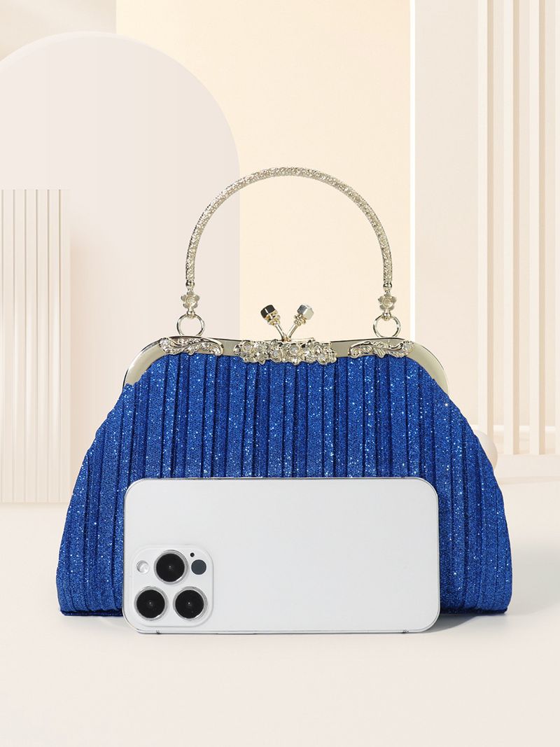 Elegante borsa plissettata per banchetti ed eventi serali_voghion.com