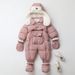 Mother & Kids Premium Winter Baby Romper With Hood – Thick Cotton-Padded Jumpsuit For Infants & Toddlers (66-90cm) – Unisex, Long Sleeve, Zip-Up_voghion.com
