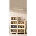 4 Collapsible Storage Door Side Folding C Cabinet Plastic Storage With Tiers 19.69×11.81×40.55 19.69 Wide Storage Bins Magnetic_voghion.com