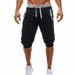 Unbeatable Quality Hot Men's Casual Sports Slim Fit Color Blocking Fitness Jogging Five Inch Shorts_voghion.com