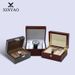 Uhrenbox Armband-Aufbewahrungsbox Klavierlack-Uhren-Displaybox Business-Geschenkbox Holz-Uhrenboxen_voghion.com